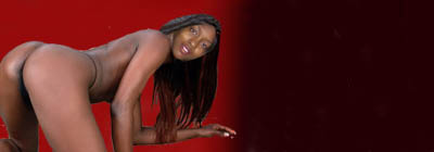 <Ebony has a nice ass>