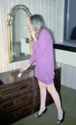 <Judy was very tall and willowy>